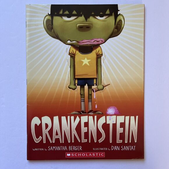 Set Of 2 Childrens Story Books Paperback Crankenstein and Picture Day Perfection - Picture 2 of 10